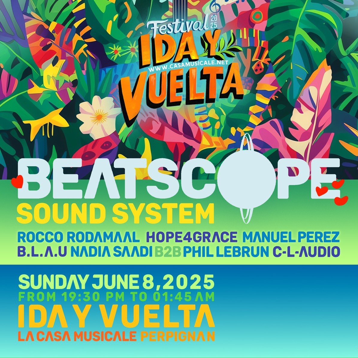 Programmation Ida : BEATSCOPE SOUND SYSTEM